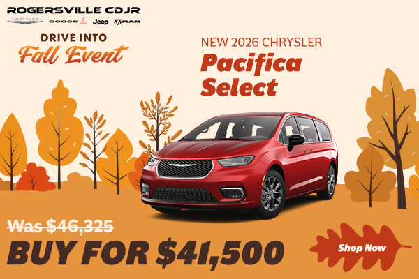 New 2026 Chrysler Pacifica 